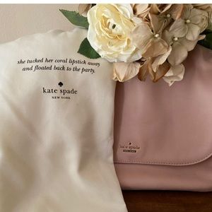 Blush Pink Kate Spade Cross Body Purse